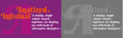 ULGA Type released Agatized Informal.
