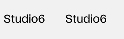 Playtype released Studio6 designed by Jeppe Pendrup and Paw Poulsen.