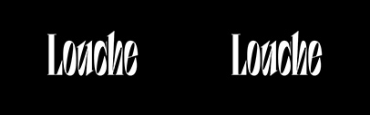 Louche by Joona Louhi was added to Future Fonts.