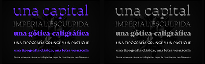 Sudtipos released Hejira designed by Gaston Fuoco.