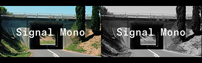 Production Type released Signal Mono designed by Emmanuel Besse.