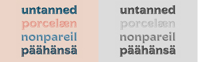 Undercase Type released version 2.0 of Regina Black.