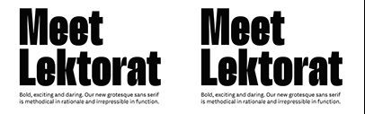Type Together released Lektorat designed by Florian Fecher.