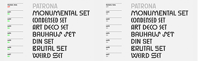 Superior Type released Patrona.