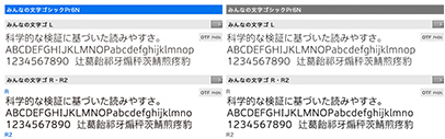 Iwata released みんなの文字ゴシックPr6N.
