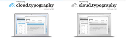 Cloud.typography‚ webfonts by @H_FJ‚ supporting features such as small caps‚ swashes‚ and multiple figure sets. Just $99 a year for 250K page views!