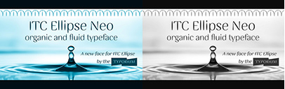 Typorium released ITC Ellipse Neo and ITC Ellipse Script.