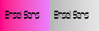 Letters from Sweden released Eksell Sans.