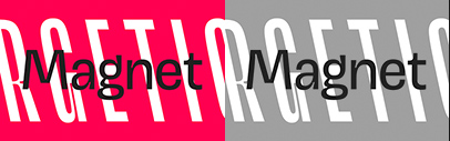 Frere-Jones Type released Magnet designed by Inga Plönnigs.