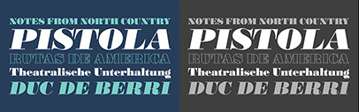 Canda Type released Normandia and Evolver V3.
