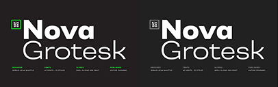 Untype released Nova Grotesk.