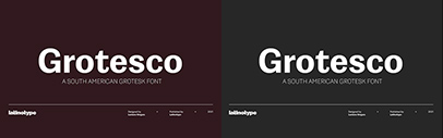Latinotype released Grotesco.