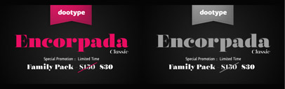 Encorpada classic‚ a new didone face by Eduilson Wessler Coan.