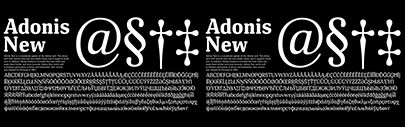 Paratype released Adonis New.