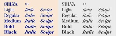 Colophon Foundry released Selva designed by Fanny Hamelin.