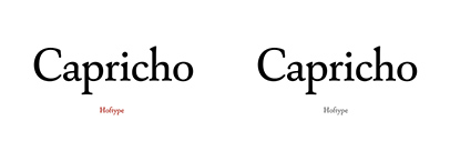 Hoftype released Capricho.