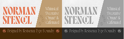 Resistenza released Norman Stencil.
