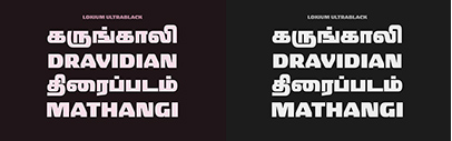 Lokium designed by Aadarsh Rajan was added to Future Fonts.
