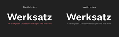 Identity Letters released Werksatz.