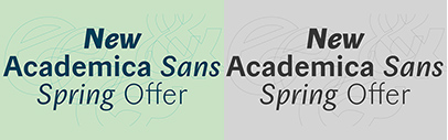 Storm Type Foundry released Academica Sans.