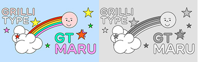 Grilli Type released GT Maru‚ GT Maru Mono‚ GT Maru Mega‚ and GT Maru Emoji.