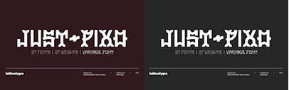 Latinotype released Just Pixo.