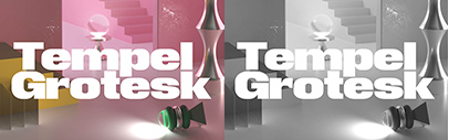 Production Type released Tempel Grotesk.