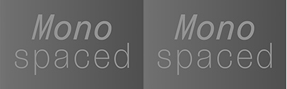 Lineto released LL Grey Mono‚ and LL Grey now supports Cyrillic and Greek.