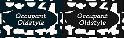 Occupant Fonts released Occupant Oldstyle designed by Cyrus Highsmith and June Shin. It supports Latin‚ Cyrillic‚ and Greek.