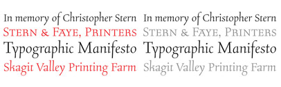 Canada Type remastered and expanded Jim Rimmer’s Stern.