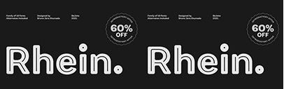 BeJota released Rhein designed by Bruno Jara Ahumada.