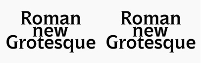 Bureau Brut released Roman Grotesque.