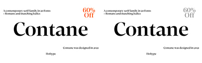 Hoftype released Contane.
