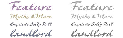 Meroe‚ a warm script with a very dynamic touch.