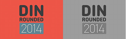 Paratype released DIN 2014 Rounded.