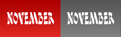 November’s font of Font of the Month Club is Rustique.