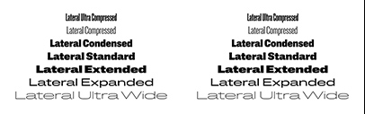 Schick Toikka released Lateral. It comes with 98 styles and 1 variable font.