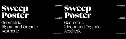 Estudio Calderon released Sweep Poster.
