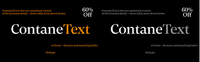 Hoftype released Contane Text.