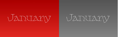 January’s font of Font of the Month Club is Klooster Thin v2.