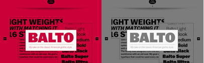 New website by @typesupply and check out the new American gothic&sbquo; Balto