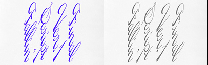 Falling Script has crossed the finish line and graduated from Future Fonts.
