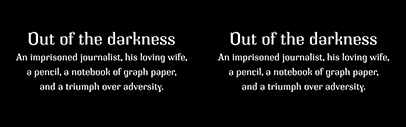 A designer who was arrested along with journalists drew a typeface in prison. The drawings were digitized by Dyana Weissman. All the proceeds will go to the designer‚ and to help in RSF’s fight for a free press around the world.