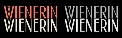 Sudtipos released Wienerin designed by Alejandro Paul.