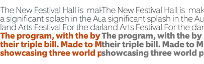 Equip‚ a new versatile geometric sans face in 16 styles‚ designed on a geometric base by Hoftype