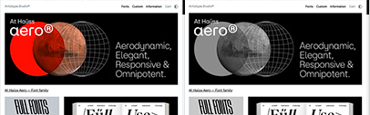 Arillatype.Studio released 8 new fonts: At Haüss Std‚ At Haüss Aero‚ At Haüss Mono‚ At Gambit‚ At Gambit Stencil‚ At Slam XCnd‚ At Slam XXCnd‚ and At SlamXXXCnd.