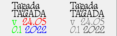 Tagada by Laurent Müller was added to Future Fonts.