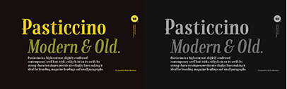 Tipastype released Pasticcino designed by Dafne Martínez.