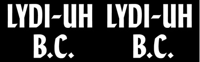Lydia‚ a calligraphic sans-serif re-drawn and -developed by Benjamin Critton Art Dept. after Warren Chappell’s 1938–46 designs.