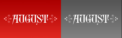 August’s font of Font of the Month Club is Glyptic DJR.